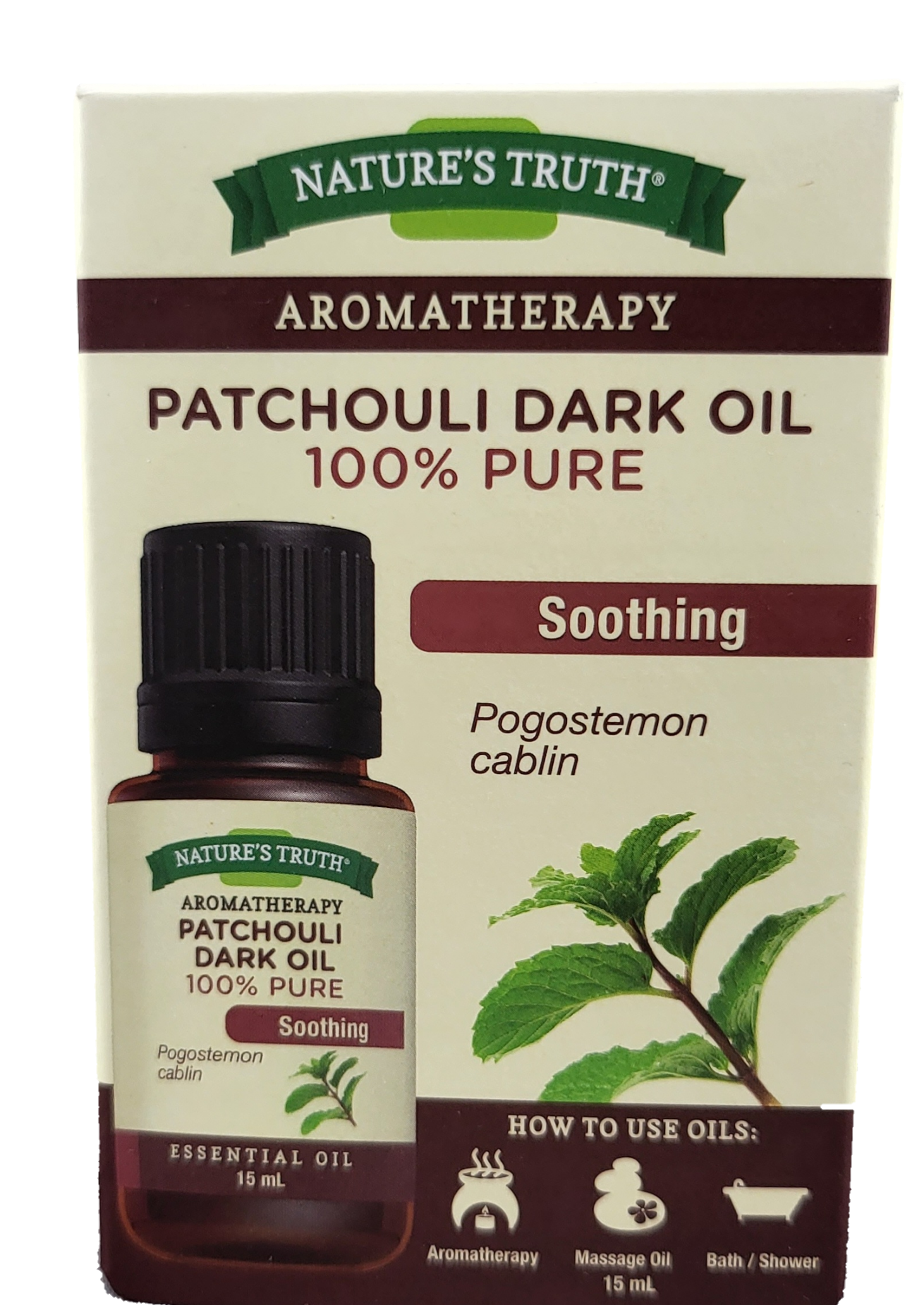 Patchouli Dark Essential Oil - 15 mL